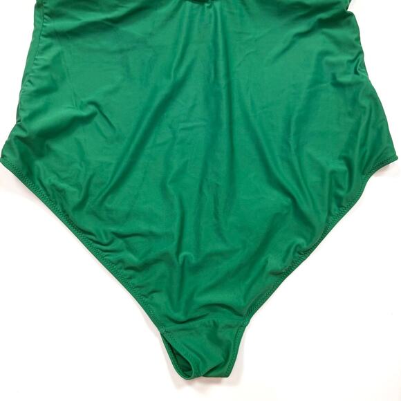 Aerie Green One Piece Swimsuit - Picture 7 of 9